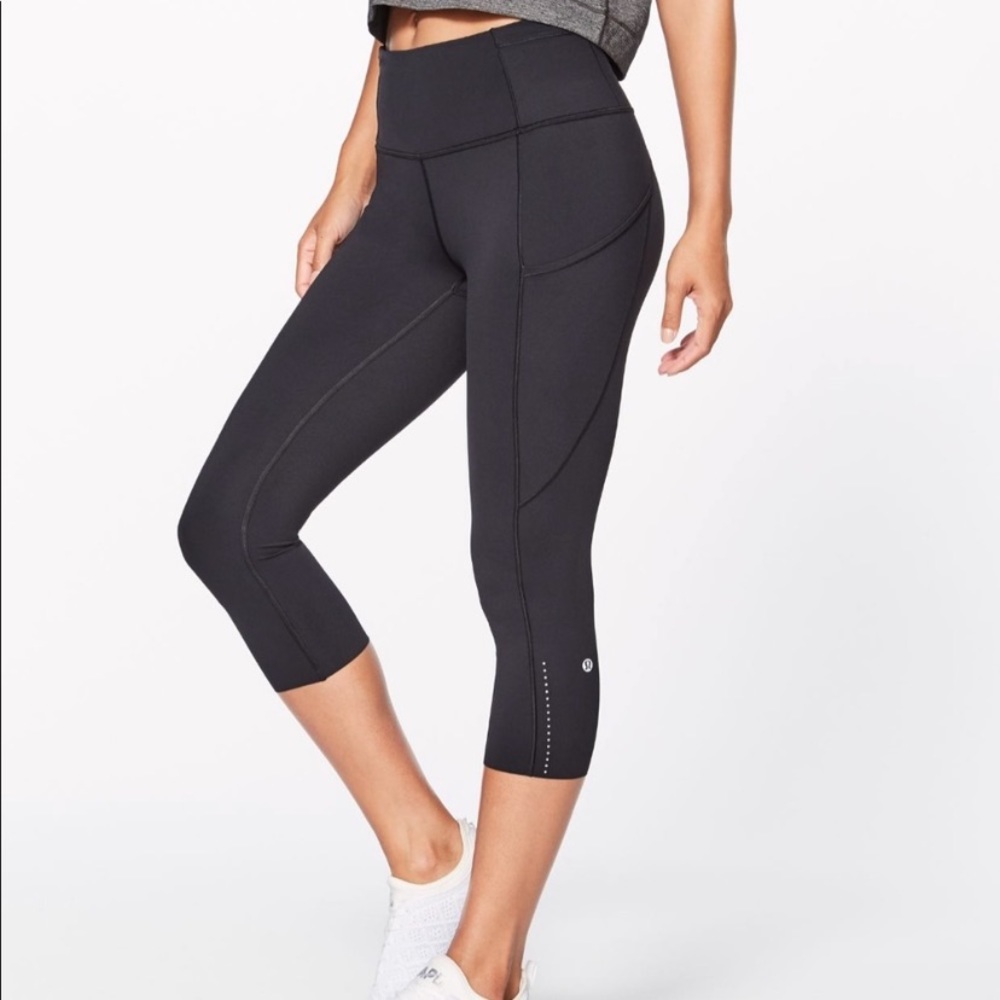 Lululemon Fast and Free Crop Size 4